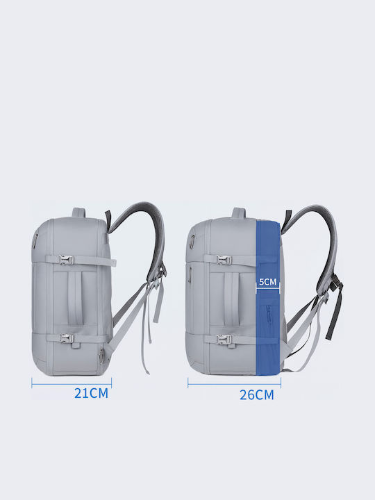 R&J Backpack Αδιάβροχο 36lt Γκρι