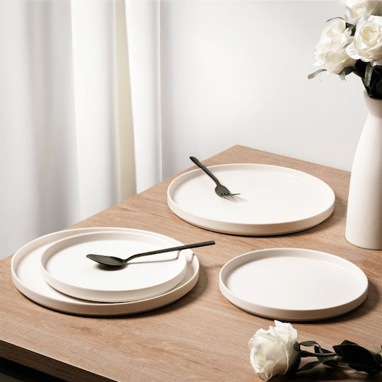 Miamio Alb Ceramică Set de Vase 4buc