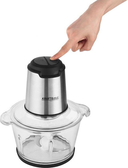 Kraft & Dele Mini Chopper 350W With 2L Capacity