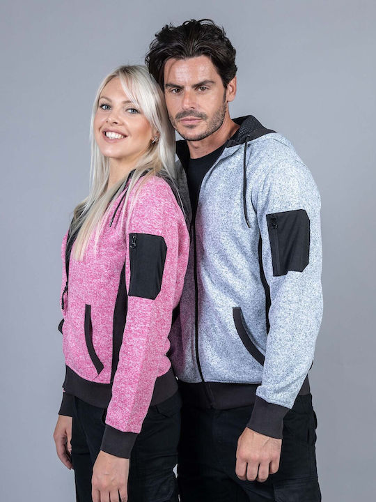 Γυναικεία Πλεκτή Ζακέτα Pink