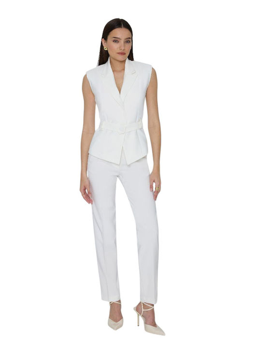 Women's Vest Ecru
