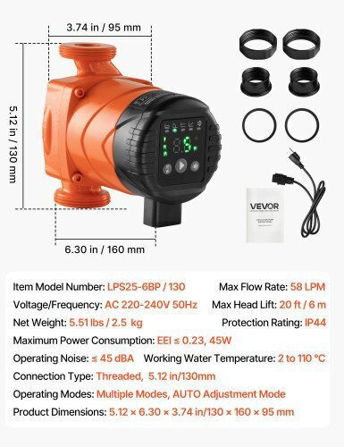 Vevor LPS25-6BP/130