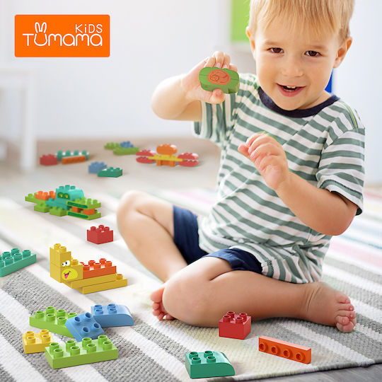 Tumama Kids Cuburi Pentru 3+ Ani 300 Bucăți