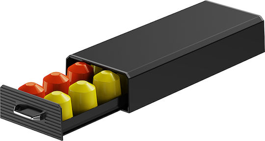Life Plastic Capsule Drawer for 16 Nespresso Pods 33.8x12.8x6.1cm