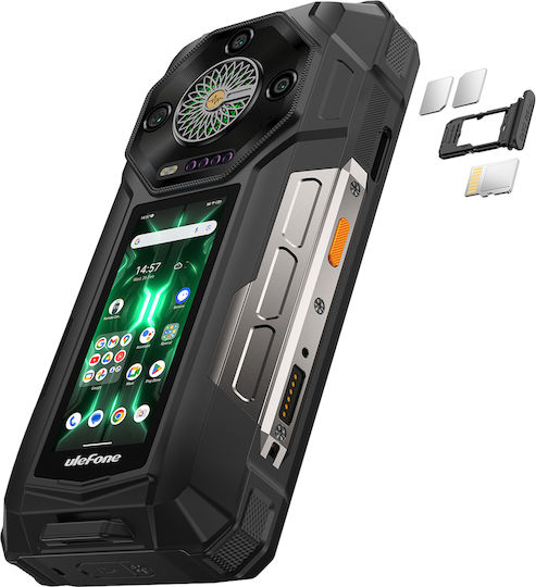 Ulefone Armor 33 Pro 5G Dual SIM (16/512GB) Ανθεκτικό Smartphone Μαύρο