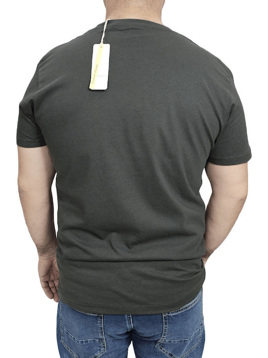 Tshirt Mako Print Regular Fit Cp1100-5 Sparta Dark Gray Cotton Point Cp1100-5 Sparta Dark Gray