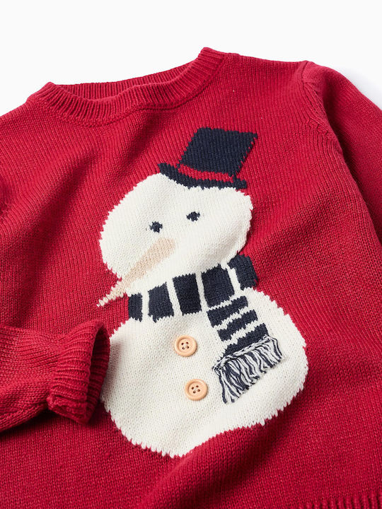 Kids' Sweater Long Sleeve Bordeaux