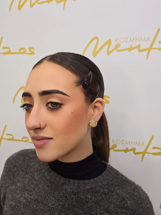 Mentzos Earrings made of Gold 14K