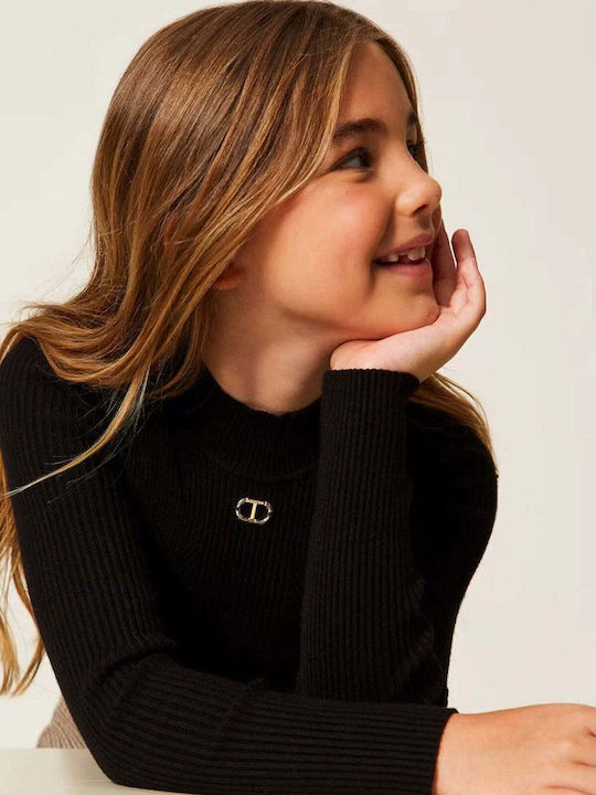 Kids' Sweater Long Sleeve Black
