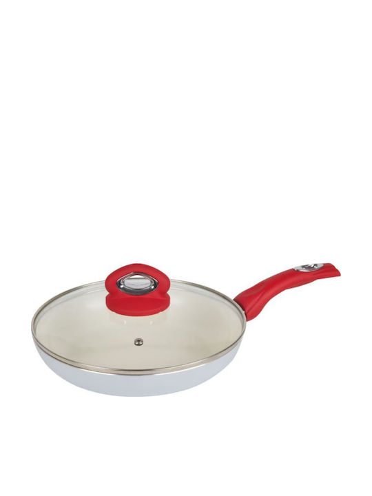 Hausberg Tigaie Cu capac din Aluminiu cu Strat Ceramic 24cm