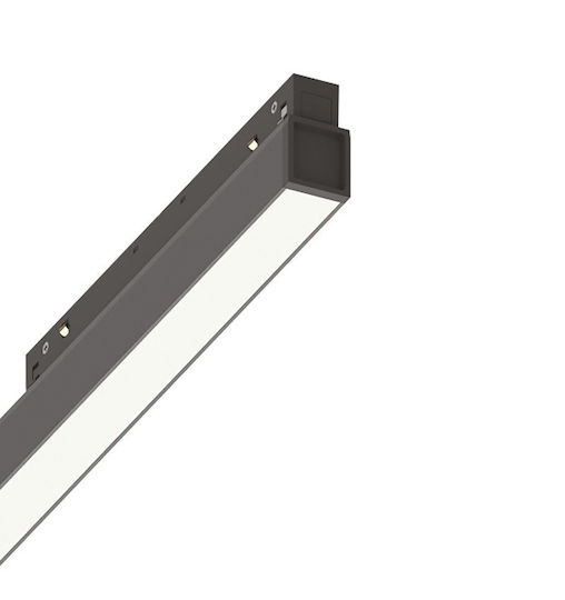 Ideal Lux Ego Wide LED Линейно Осветително Тяло За Таван Топло Бяло IP20 Д56xДл4.3xВ2.2см