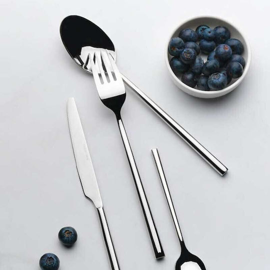 Comas Stainless Steel Silver Cutlery Set 60 Pieces