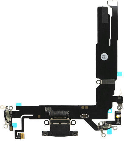 Kabel mit Anschluss zum Aufladen in Schwarz Farbe für iPhone 16