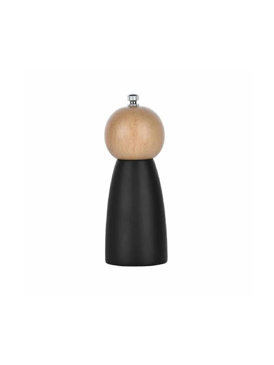 Yuk Manual Set Spice Mills made of Wood in Black Color 1pcs