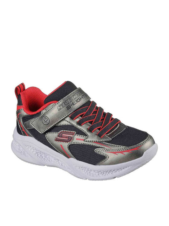Kids Sneakers with Scratch Gray