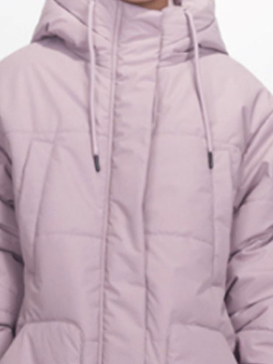Kids' Quilted Jacket with Hood Lila