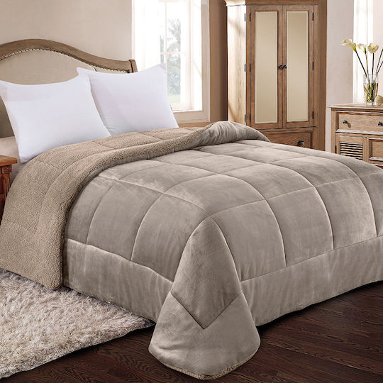 Adam Home Duvet Cover King Size 260x240cm 805 Taupe (805) 740 GSMGsm