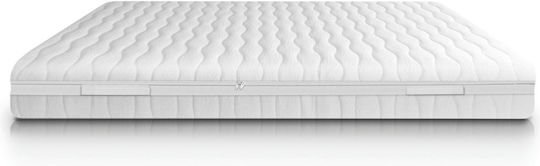 Dual Διπλό Ανατομικό Στρώμα Foam / Memory Foam Διπλής Όψης Roll Pack 140x200x22cm με Ανεξάρτητα Ελατήρια