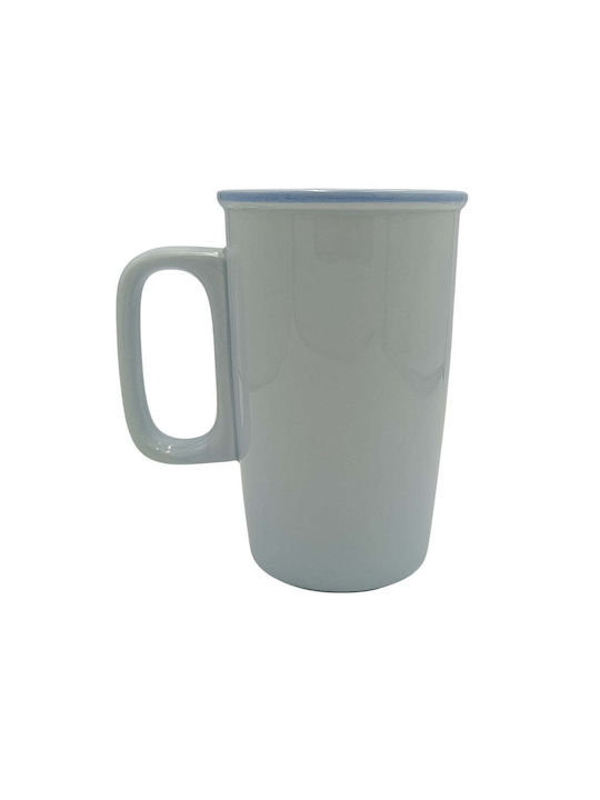Κούπα Κεραμική Καφέ 550ml