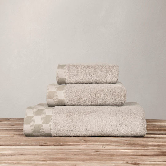 Nima Хавлиена Кърпа За Тяло Light 90x145см Light Taupe Тегло 600гр/м²