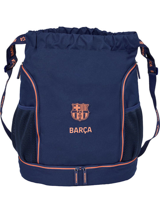 F.C. Barcelona Σχολική Τσάντα Πλάτης Νηπιαγωγείου Μπλε