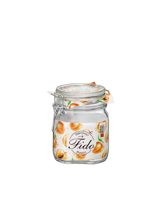 Bormioli Rocco Vază Pentru Cafea Cu Capac Ermetic Sticlă Transparentă 350ml 1 Bucată