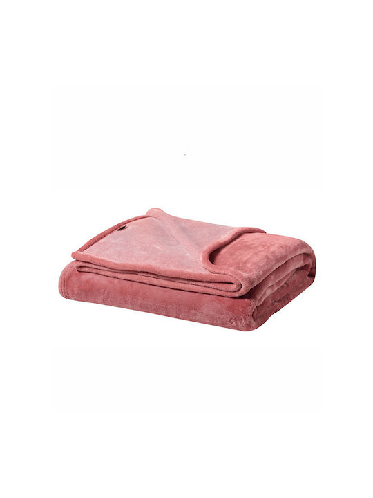 Kentia Yolanda Velvet Blanket Single 160x220cm