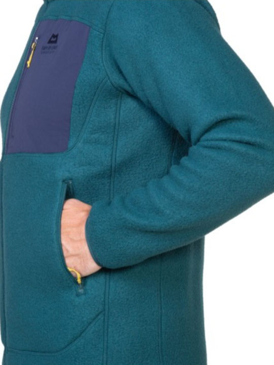 Herren Fleecejacke Grün
