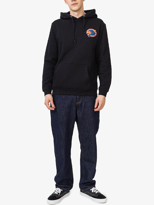 Sweatshirt with Hood Black