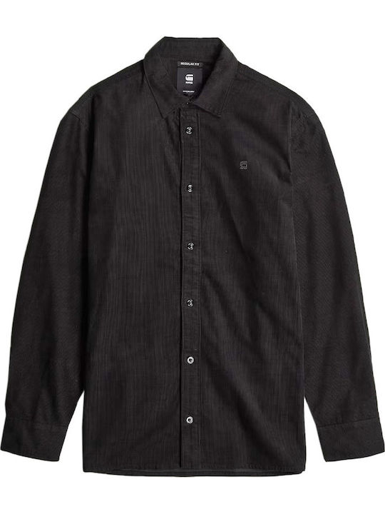Clean Langärmlig Hemd Dk Black