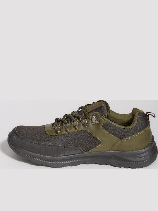 Logo Ανδρικά Sneakers Χακι