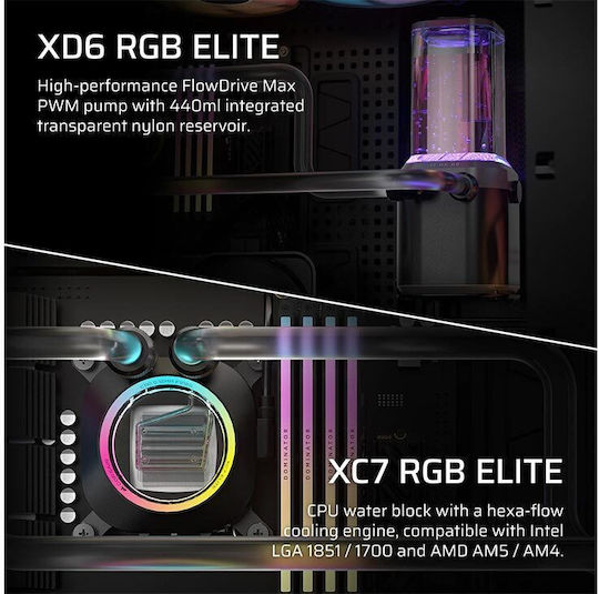Corsair Icue Link Kühlkit Gray
