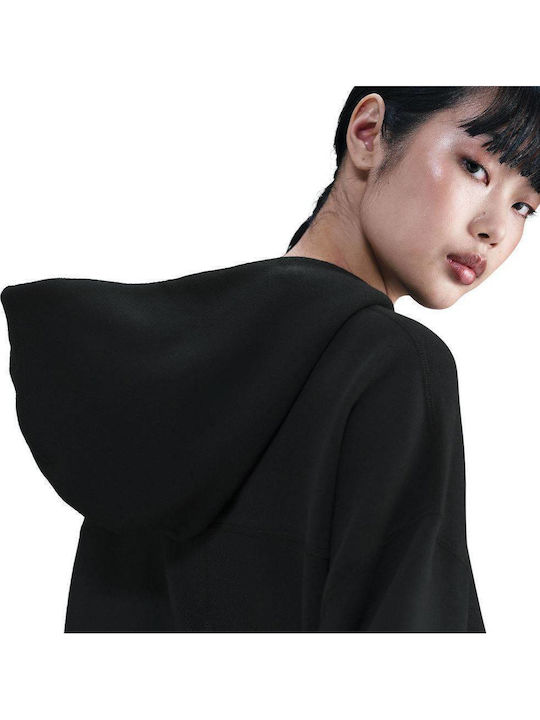 Nike Ζακέτα Black / Sail με Κουκούλα