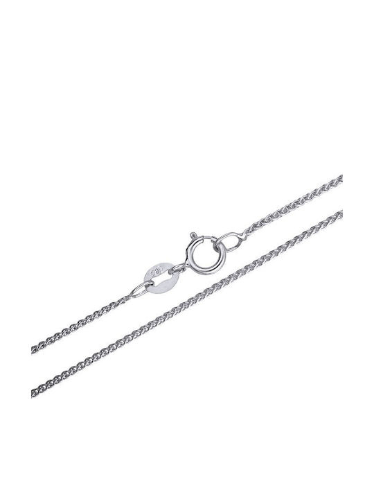 Women's White Gold Cross 14K with Chain