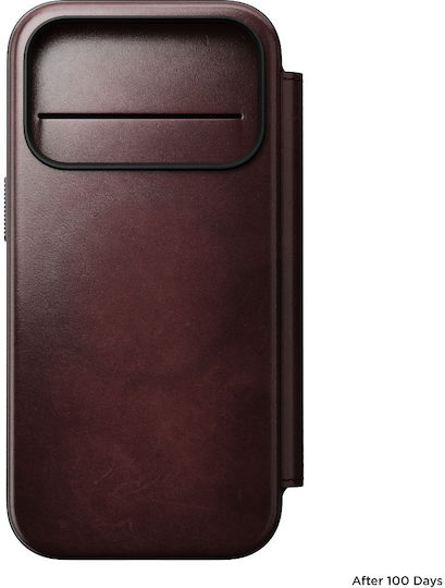 Nomad Wallet Metalic 0.75mm Burgundy (iPhone 17 Pro Max)