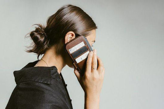 Nomad Wallet Metalic 0.75mm Burgundy (iPhone 17 Pro Max)