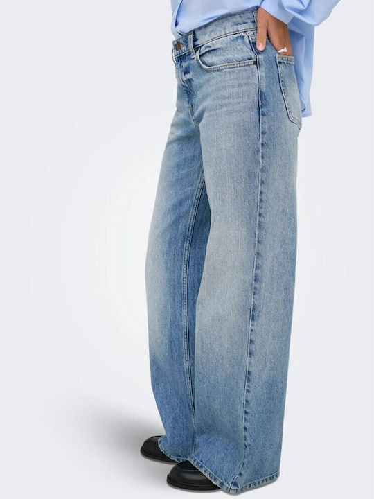 Wide Хаимолемсо Дамски Дънки Medium Aged Denim