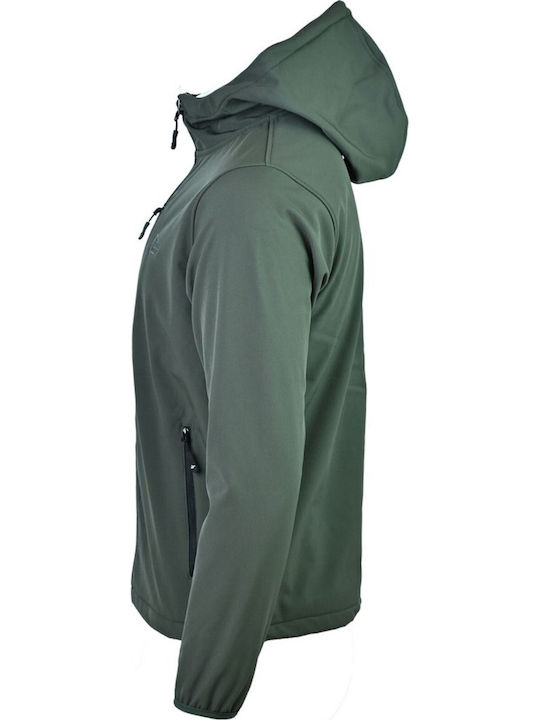 Winter Jacket Softshell Waterproof and Windproof Khaki
