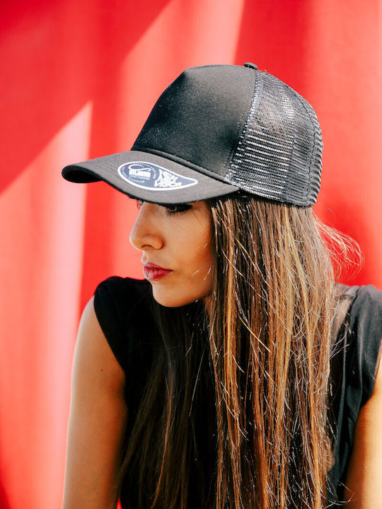 Pentafyllo Cap Rapper Jersey Atlantis Raje Black