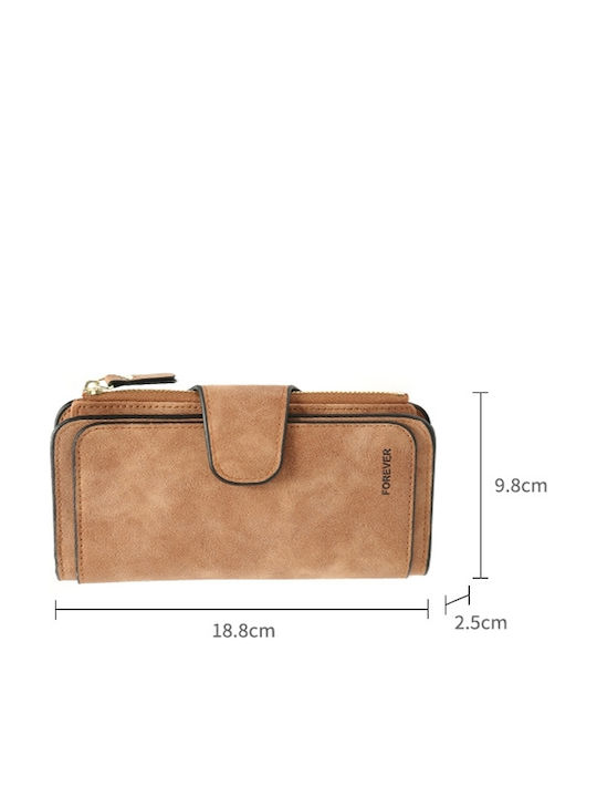 Large Leather Women's Wallet Classic Green