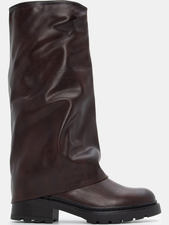 Cizme dama Burgundy