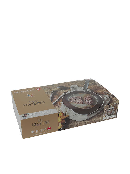De Buyer Steak Lover Pan made of Carbon Steel 26cm
