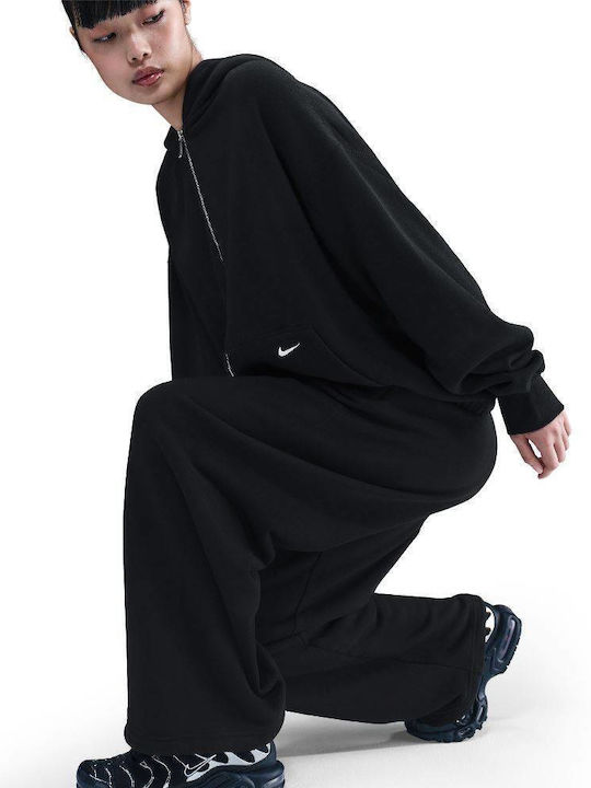 Jogginghose Vlies Black / Sail