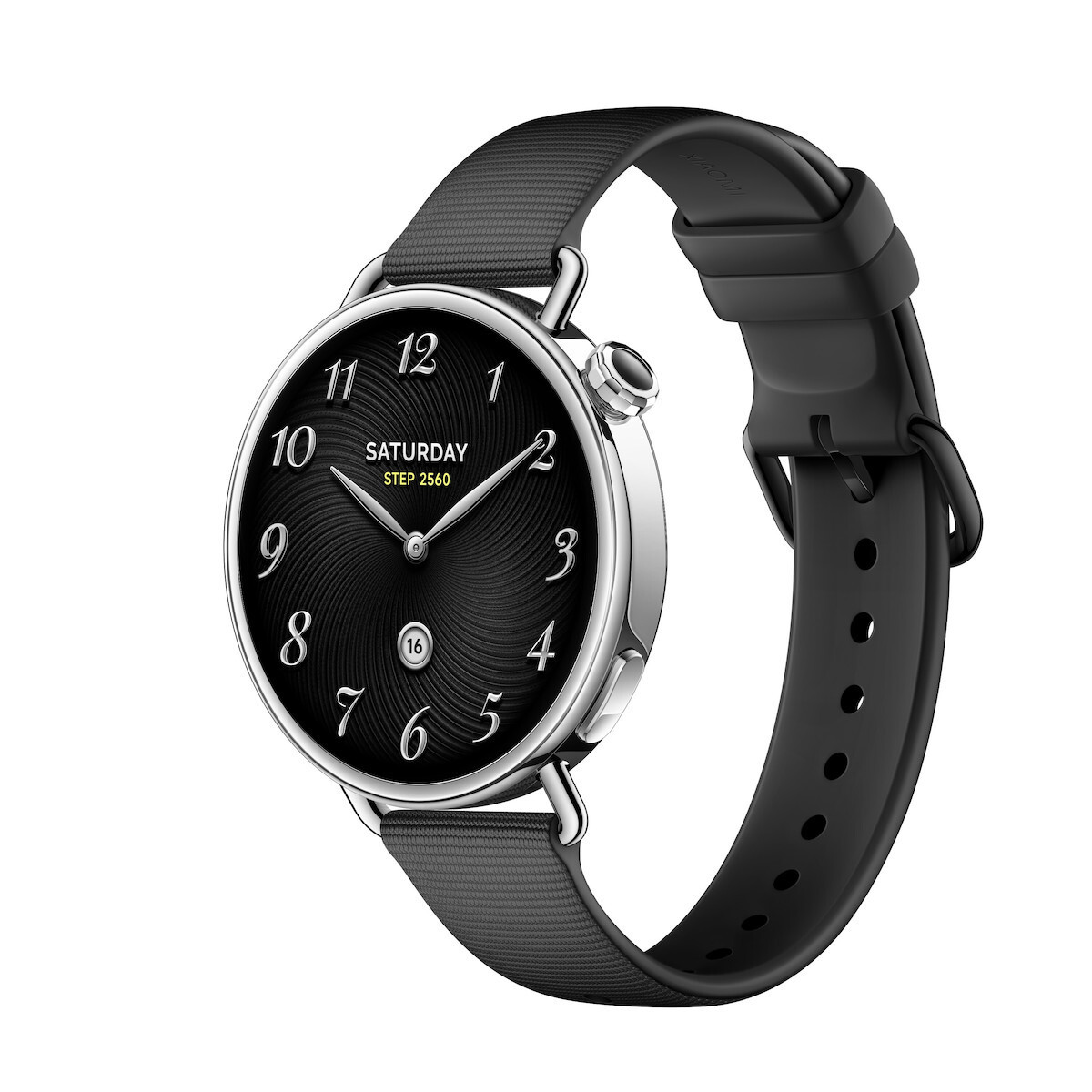 Xiaomi Watch S4 Aluminium 41mm Αδιάβροχο με Παλμογράφο (Μαύρο) (65118)