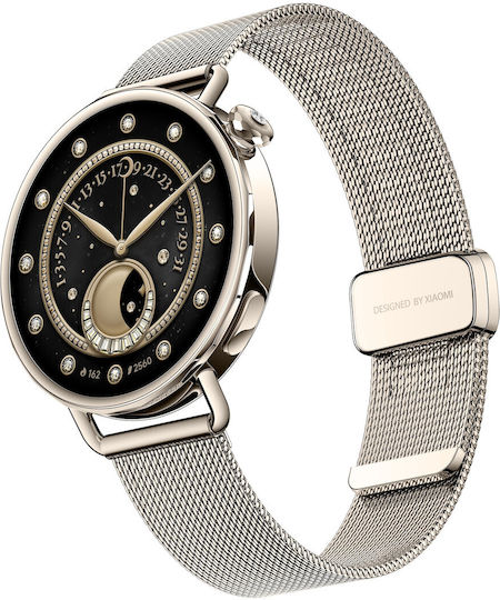 Xiaomi Watch S4 Aluminium 41mm Waterproof with Heart Rate Monitor (Sunset Gold)