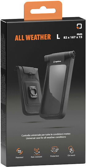 Phone Case All Weather Universal L 82x167x15mm Mounts Support Optiline
