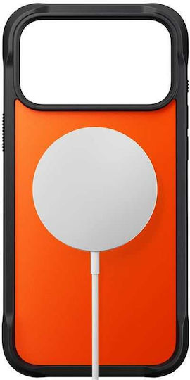 Nomad Back Cover Plastic 1.11mm Orange (iPhone 17 Pro Max)