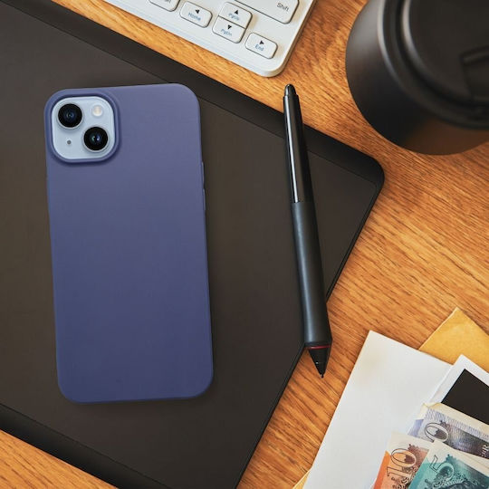 Matt Back Cover Σιλικόνης Μπλε (Galaxy S24 FE)