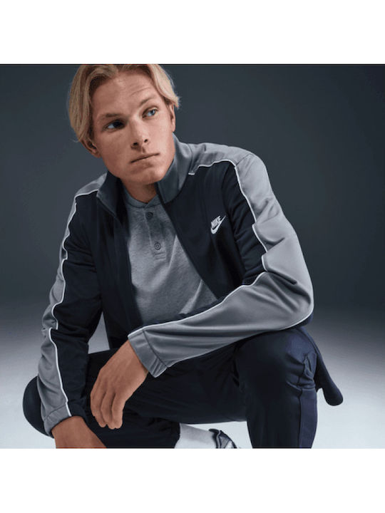 Sportswear Club Sweatpants Set Glänzend mit Gummizug Blau