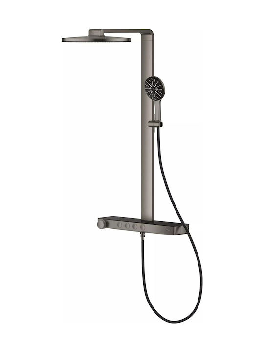 Grohe Στήλη Ντουζ χωρίς Μπαταρία Γκρι Grohe Στήλη Ντουζ χωρίς Μπαταρία Γκρι
